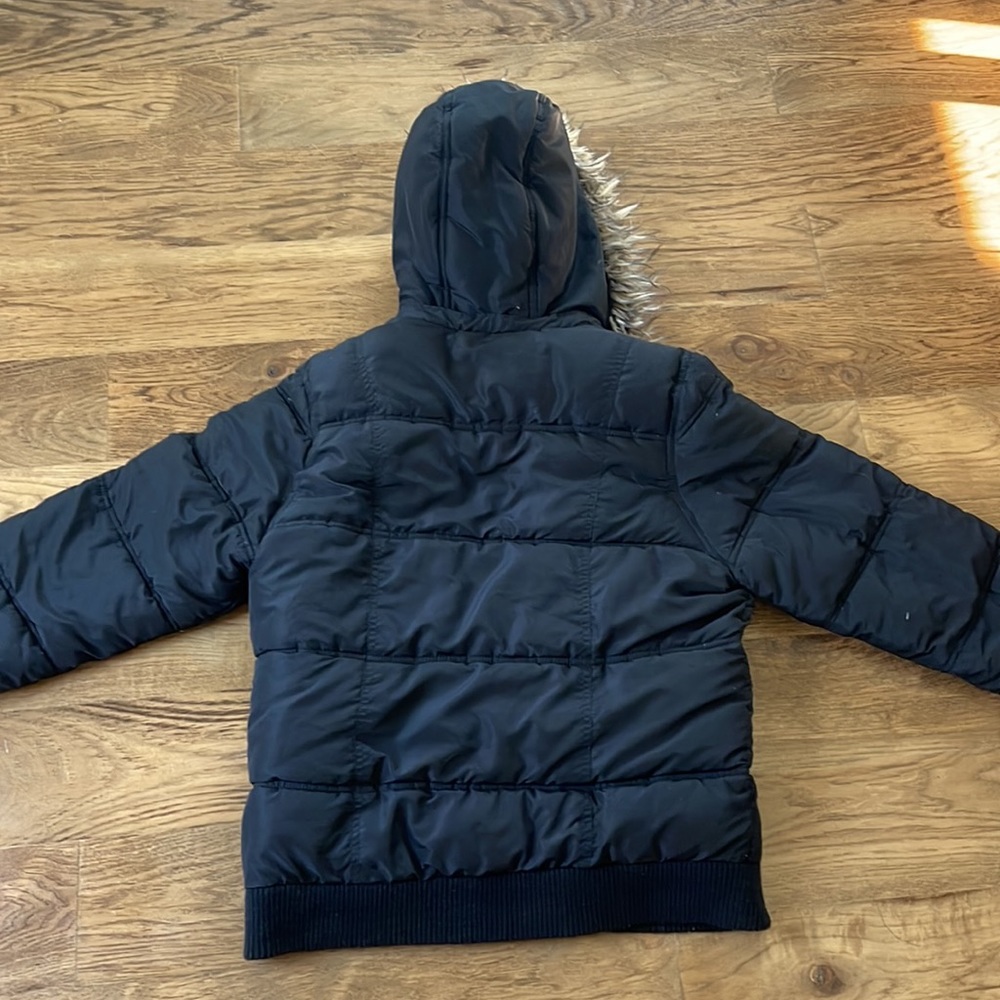 Girls Justice Fleece Winter Jacket - Picture 3 of 3